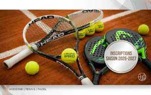 Inscriptions pour la saison 2026 / 2027
