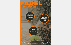 Tournoi Padel P100 femmes