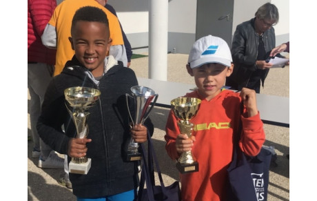 Tristan finaliste de son 1er tournoi fédéral