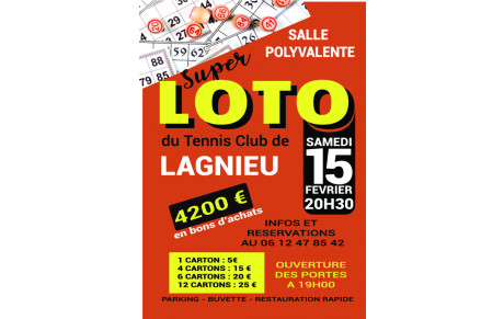 1er Loto organisé par le club