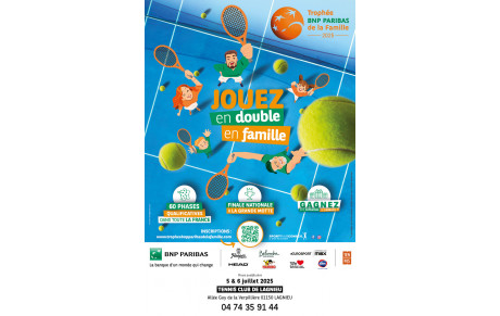 🎾👨‍👩‍👧‍👦 Le tennis en famille débarque à Lagnieu ! 👨‍👩‍👧‍👦🎾