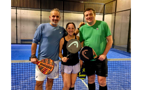 L'expérience au sommet : Champions de l'Ain individuel Seniors +45 et +55 en Padel